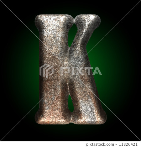 vector old stone letter 11826421