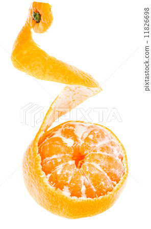 Peeled Tasty Sweet Tangerine Orange Mandarin Fruit 11826698