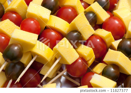 Vegetarian barbecue skewers Vegetarian barbecue skewers 11827377