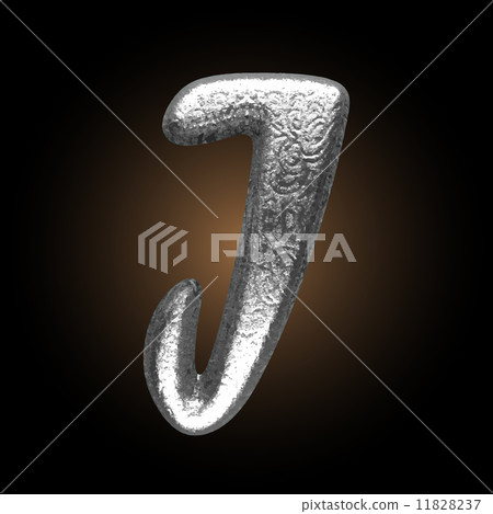 Vector Metal figure j Vector Metal figure j 11828237