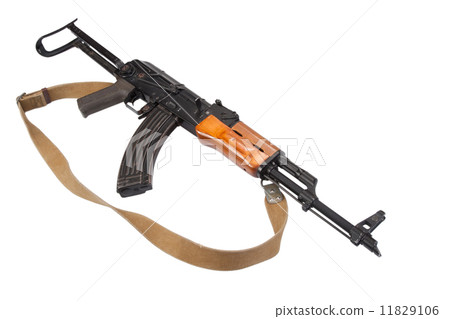 Kalashnikov AK47 isolated on white 11829106