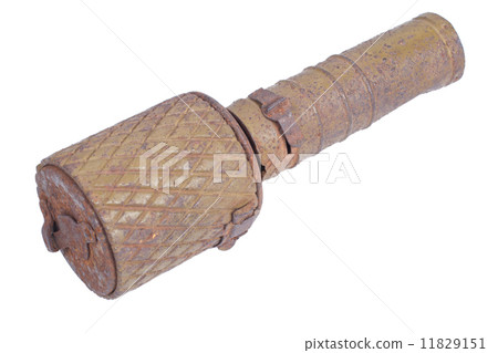 Red Army WW2 hand grenade isolated on a white background 11829151