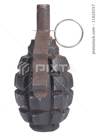 grenade isolated on a white background 11829157