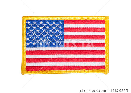 US FLAG  uniform badge 11829295