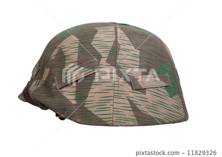 camouflaged nazi german helmet 11829326