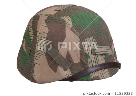 camouflaged nazi german helmet 11829328