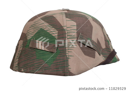 camouflaged nazi german helmet 11829329