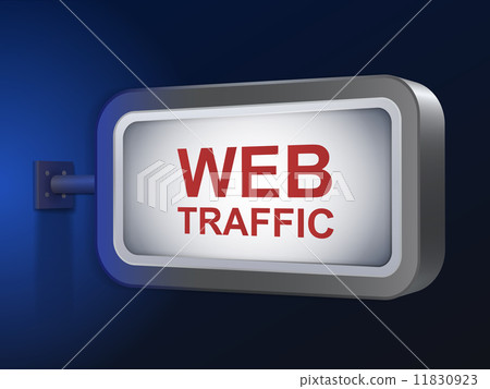 web traffic words on billboard web traffic words on billboard 11830923