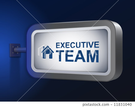 executive team words on billboard executive team words on billboard 11831040