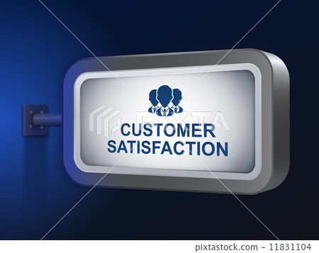customer satisfaction words on billboard 11831104