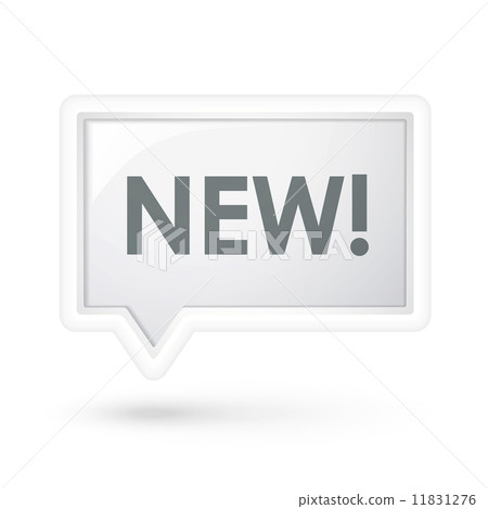 new word on a speech bubble 11831276