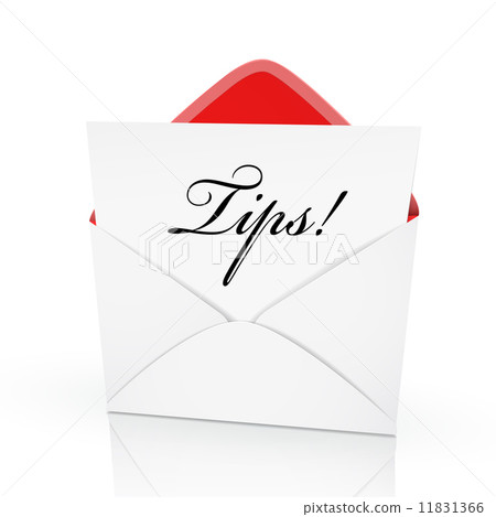 the word tips on a card 11831366