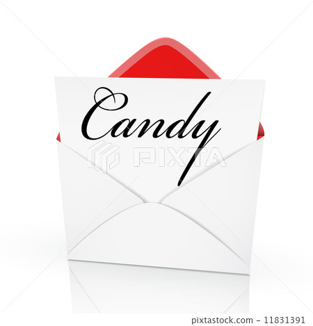 the word candy on a card 11831391