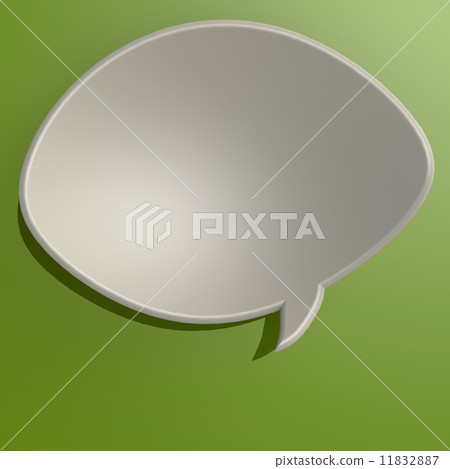 Green talk bubble Green talk bubble 11832887