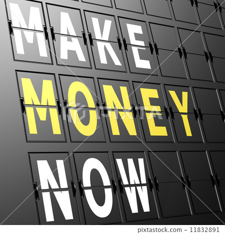 Airport display make money now Airport display make money now 11832891