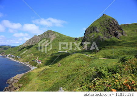 View from Rebunjima, Momotaiko cat table View from Rebunjima, Momotaiko cat table 11833158