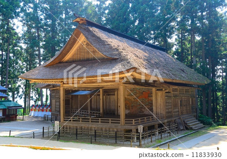 Sekiyama Chusoji Temple Hakusan Shrine Noh Stage 11833930