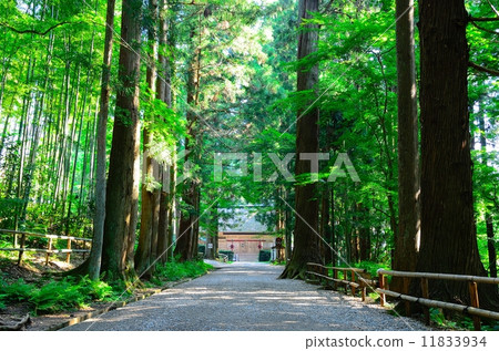 Sekiyama Chusonji Temple Hakusan Shrine entrance 11833934