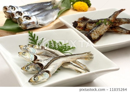 處理沙丁魚食物設置了日本式白色背景 處理沙丁魚食物設置了日本式白色背景 11835264