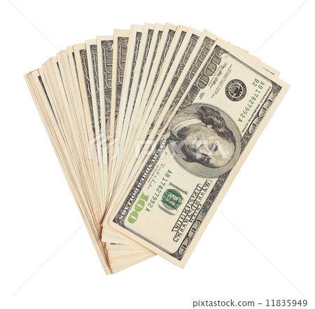 Stack of dollars Stack of dollars 11835949