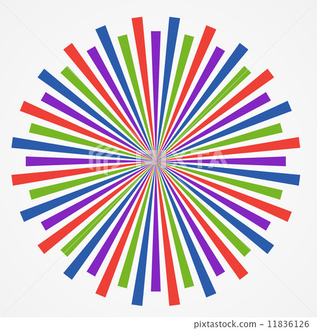 Colorful Abstract Psychedelic Art Background. Vector Illustratio Colorful Abstract Psychedelic Art Background. Vector Illustratio 11836126