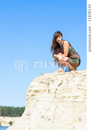 girl on the beach 11836134