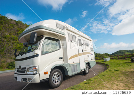 Scenery with camper 11836629