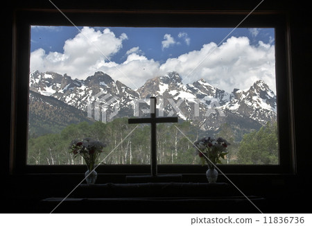 The Teton Mountains desire from the Transformation Chapel The Teton Mountains desire from the Transformation Chapel 11836736