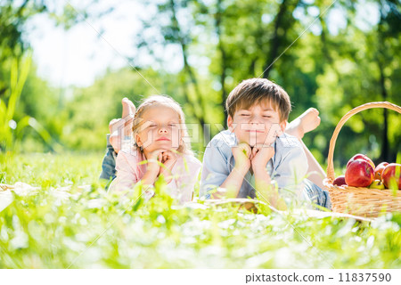 Kids at picnic 11837590