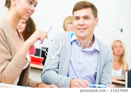 students in the classroom 11837609