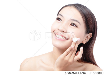 woman washing face for skin care 11838800