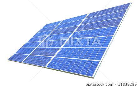 Solar Panel with white background Solar Panel with white background 11839289