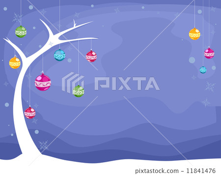 Twig Christmas Tree Background 11841476