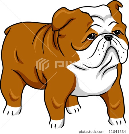 british bulldog clipart dogs