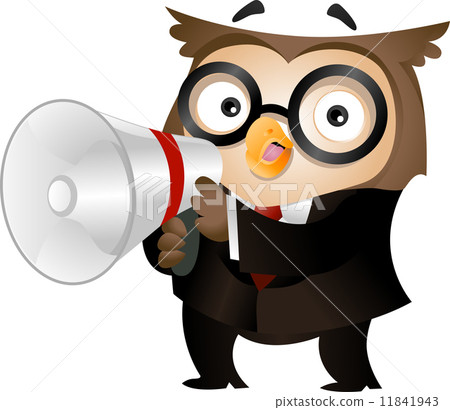Owl Megaphone 11841943