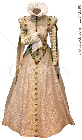 Renaissance Woman Dress Cutout 11842590