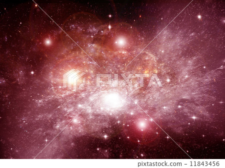 galaxy in a free space 11843456