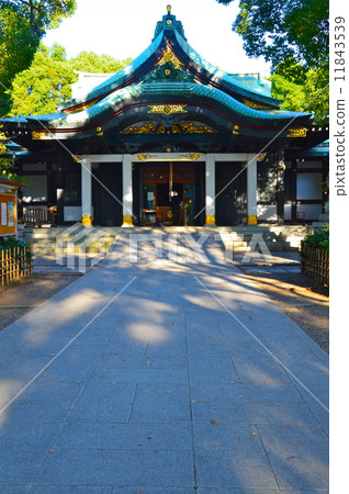 Pavilion of Oji Shrine (Ojiyamoto Town, Kita-ku, Tokyo) 11843539