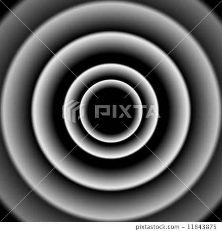 Shiny concentric circles 11843875