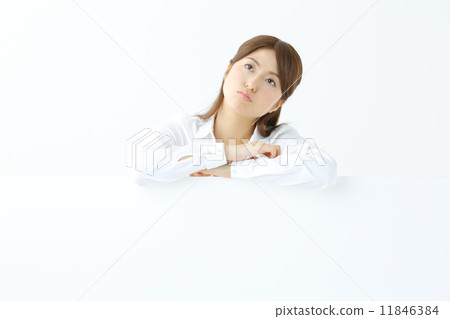 Whiteboard · troubled young lady Whiteboard · troubled young lady 11846384