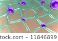 Gel on skin with pearls drop 11846899