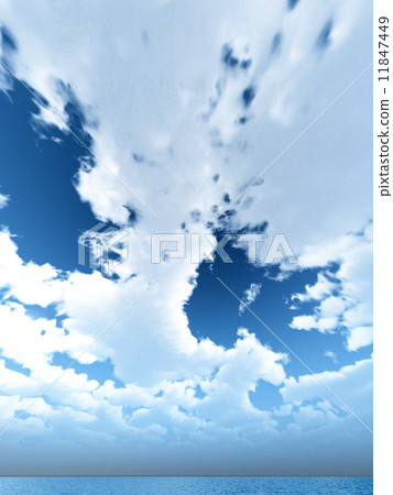 Wind and clouds with the sea 11847449