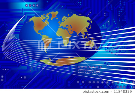 global communication - vector 11848359