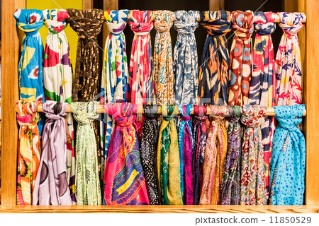 The scarf shop at the market 11850529