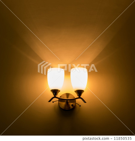 Lamp on the wall. 11850535