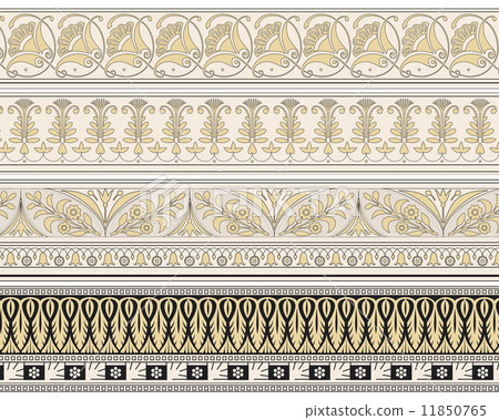 Set of four decorative borders 01 11850765