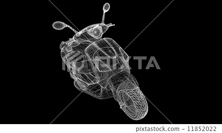 Motorcycle on a background 11852022
