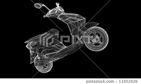 Motorcycle on a background Motorcycle on a background 11852026