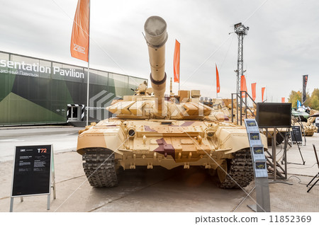 Modernized tank T-72. Russia 11852369