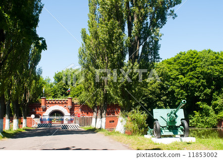 Main gate to old star fortress in baltysk 11853002